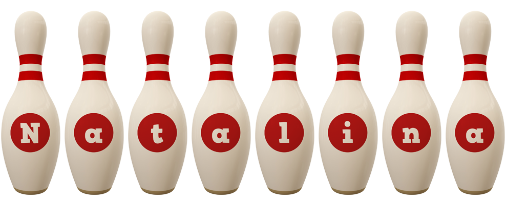 Natalina bowling-pin logo