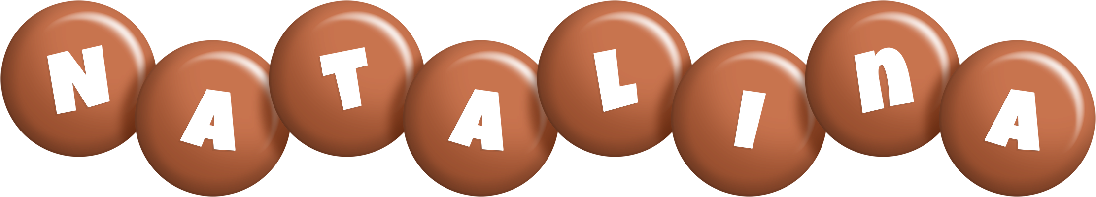 Natalina candy-brown logo