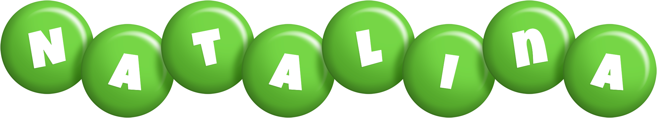 Natalina candy-green logo