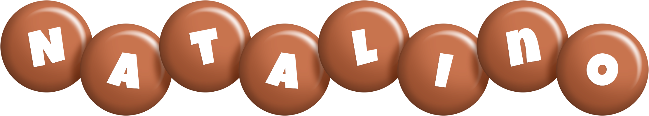 Natalino candy-brown logo
