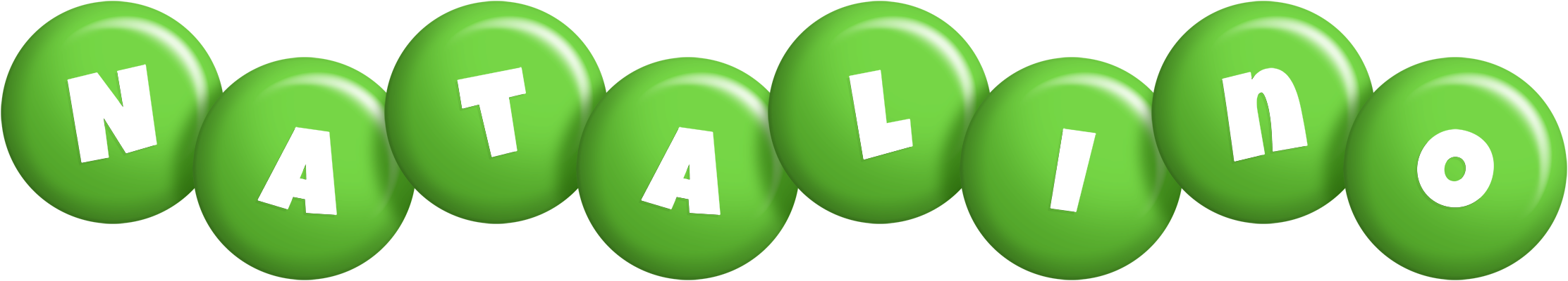 Natalino candy-green logo