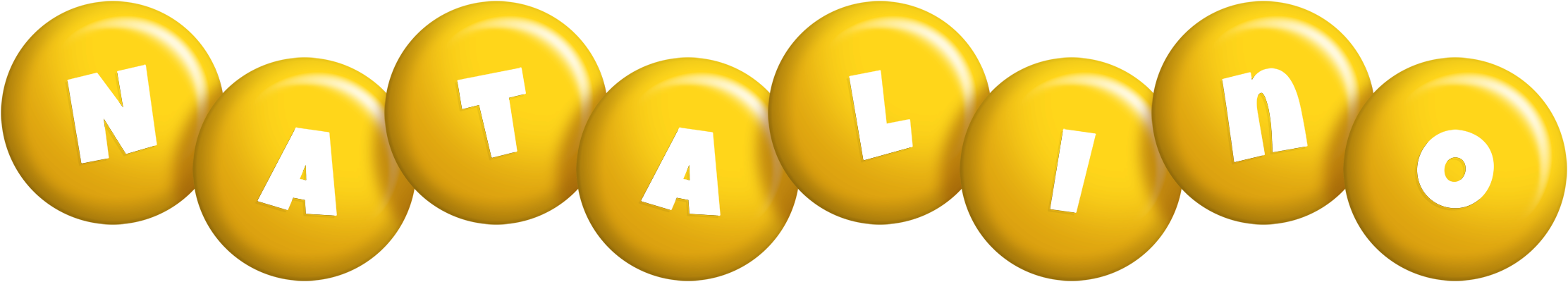 Natalino candy-yellow logo