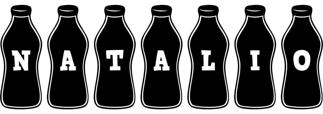 Natalio bottle logo