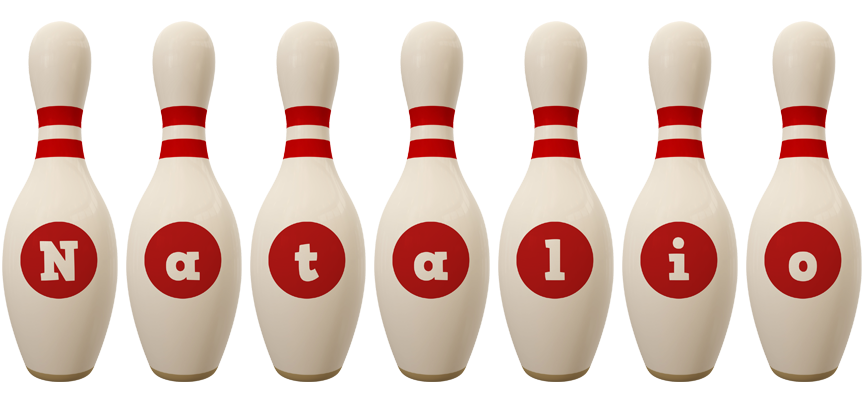 Natalio bowling-pin logo
