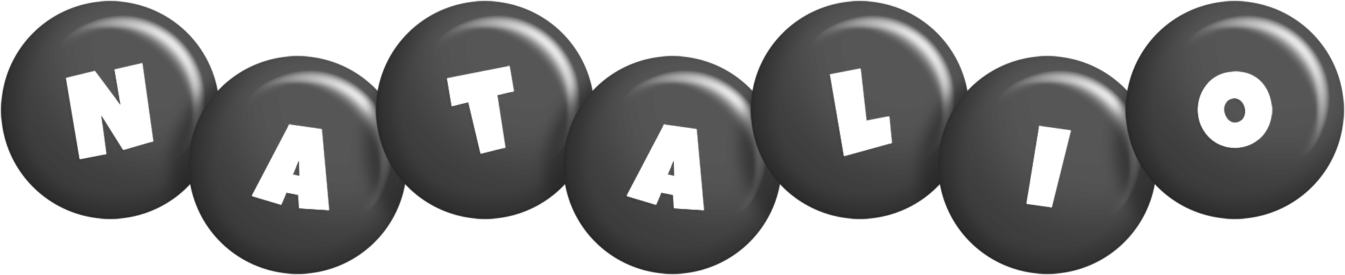 Natalio candy-black logo