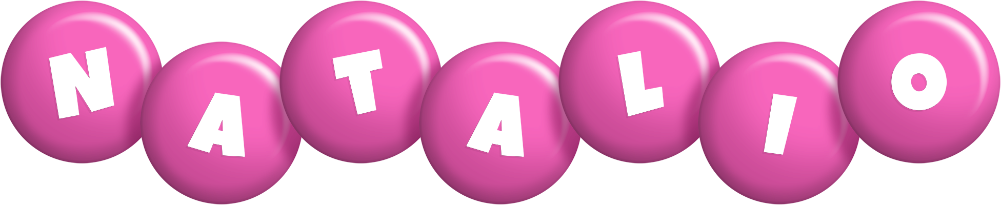 Natalio candy-pink logo