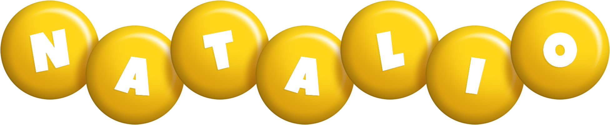 Natalio candy-yellow logo