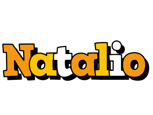 Natalio cartoon logo