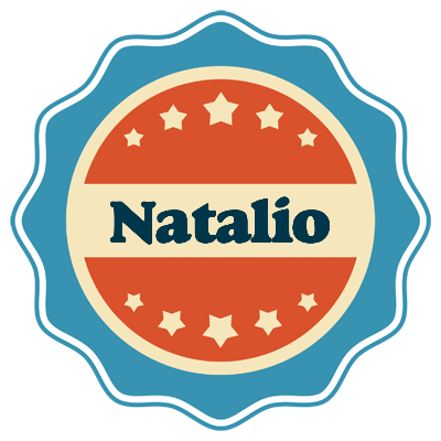 Natalio labels logo