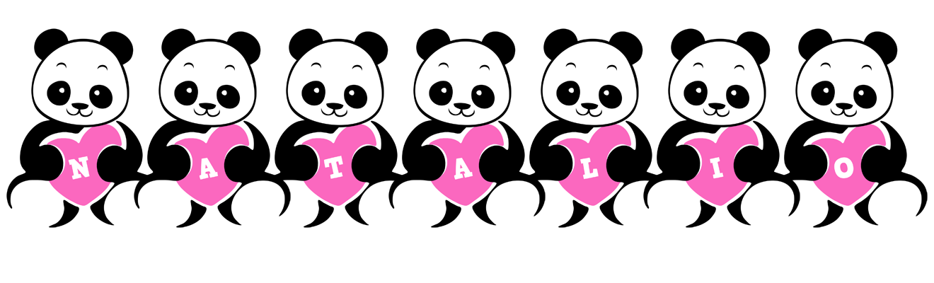 Natalio love-panda logo