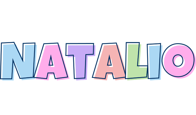 Natalio pastel logo