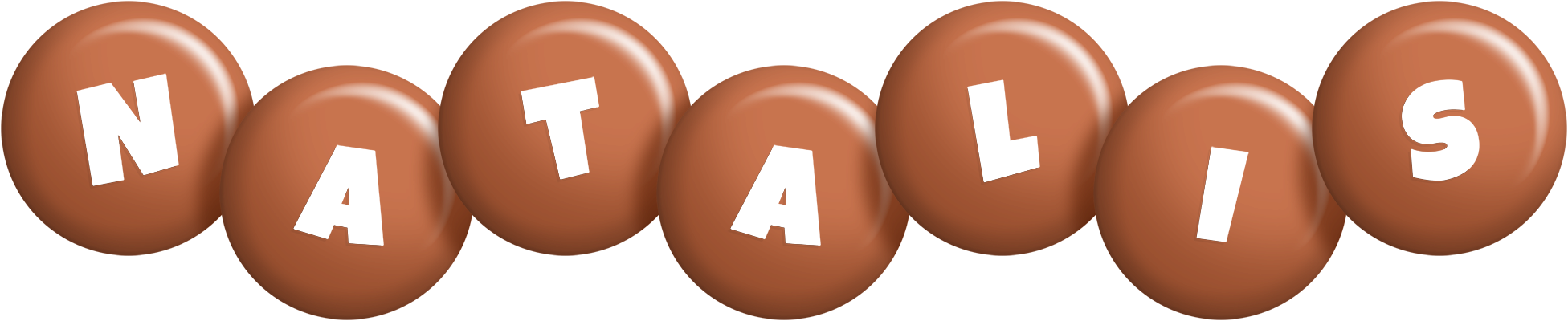 Natalis candy-brown logo