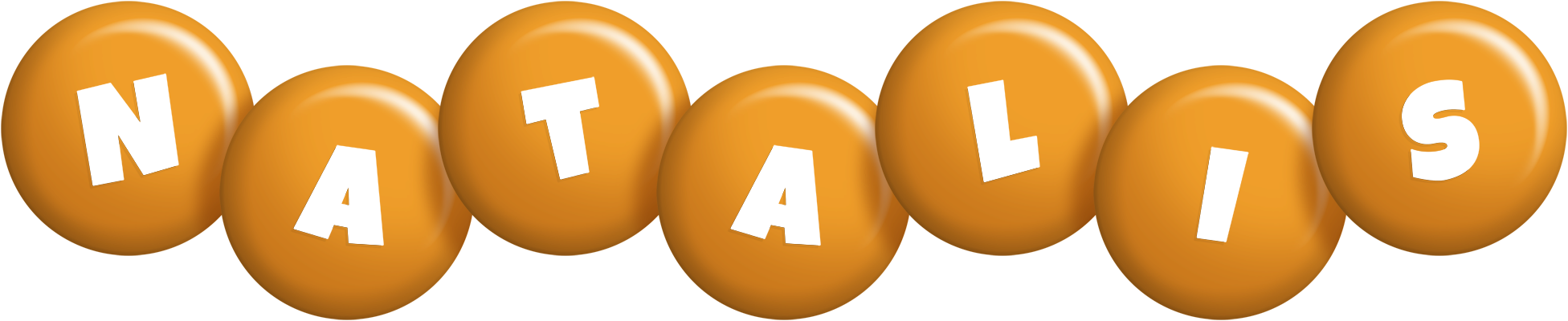 Natalis candy-orange logo