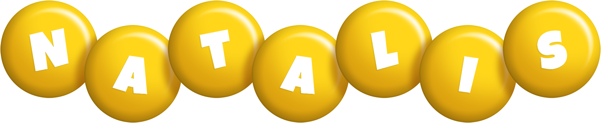 Natalis candy-yellow logo