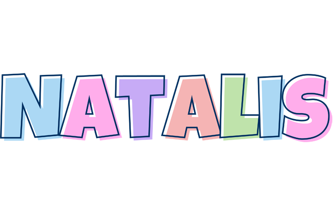 Natalis pastel logo