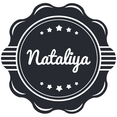 Nataliya badge logo