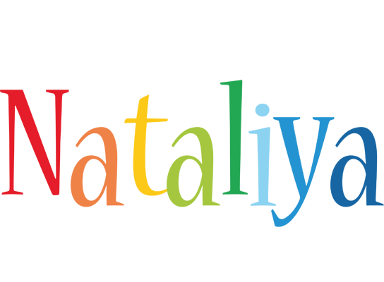 Nataliya birthday logo