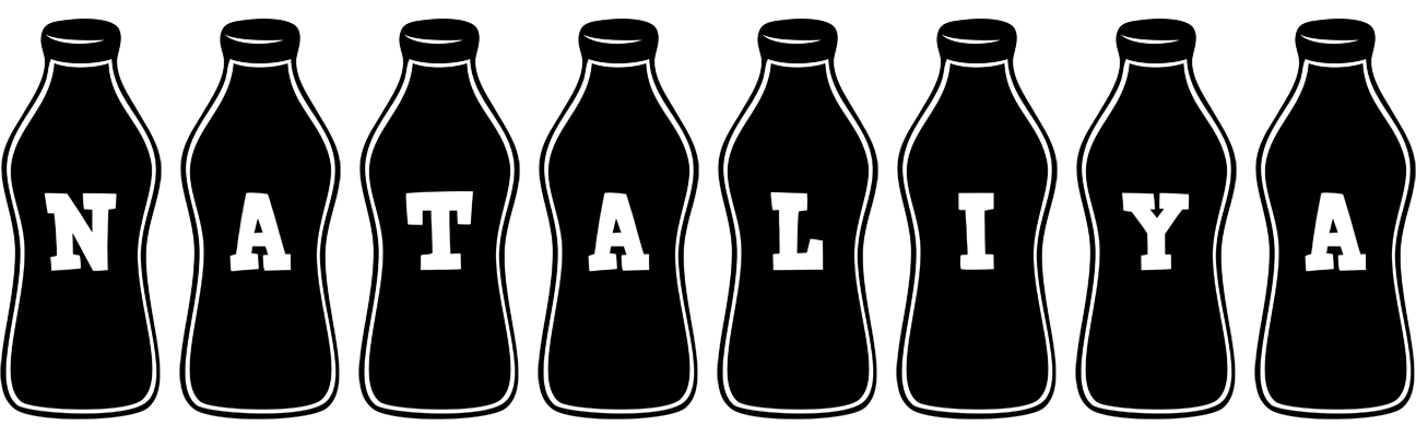 Nataliya bottle logo