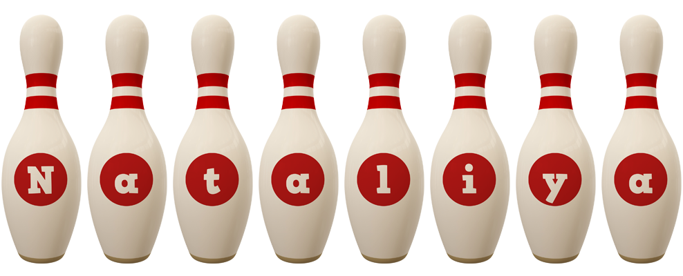 Nataliya bowling-pin logo