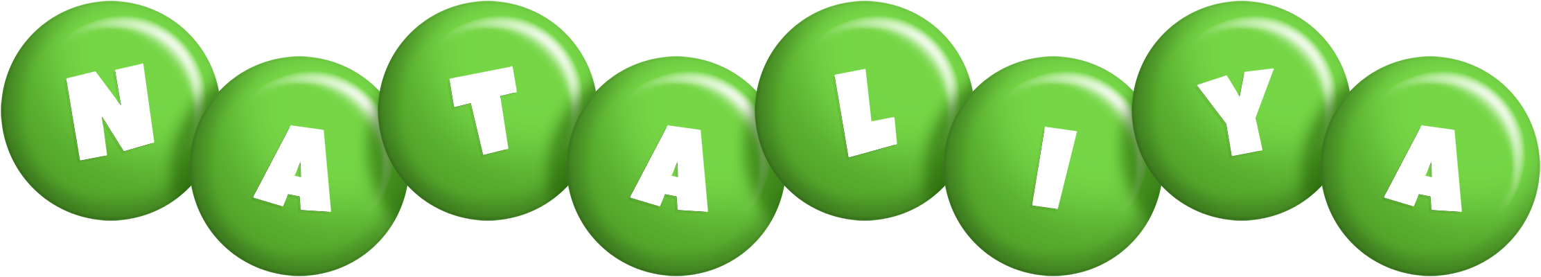 Nataliya candy-green logo