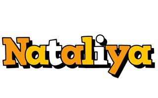 Nataliya cartoon logo