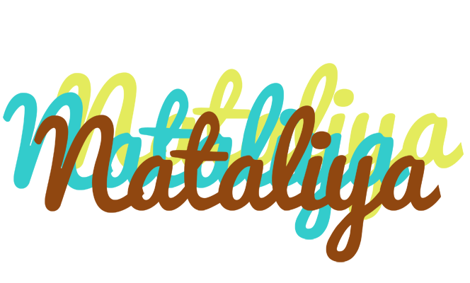 Nataliya cupcake logo