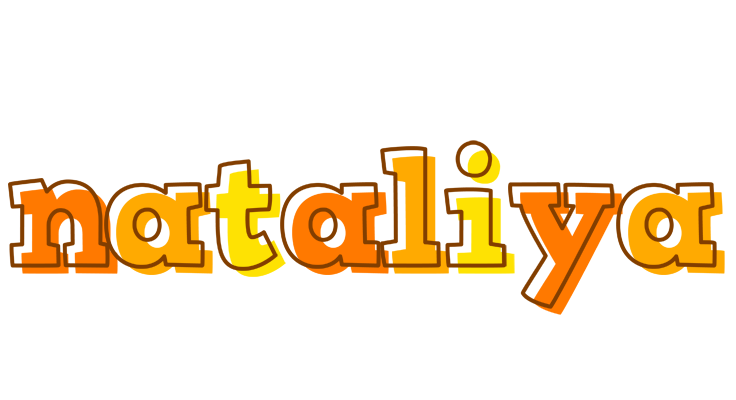 Nataliya desert logo