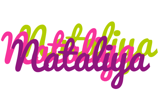 Nataliya flowers logo