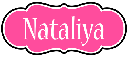 Nataliya invitation logo