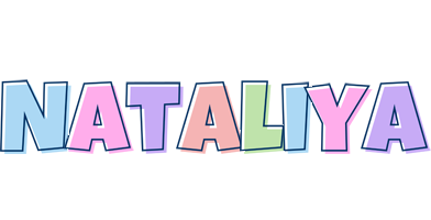 Nataliya pastel logo