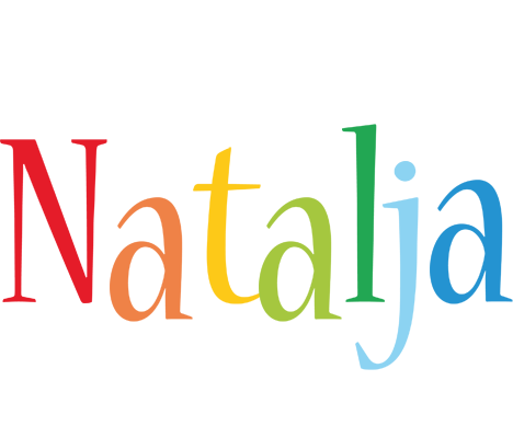 Natalja birthday logo