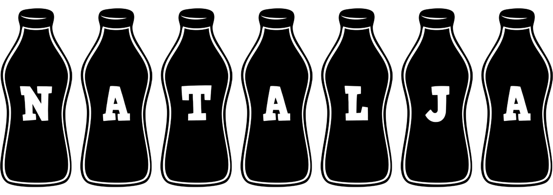 Natalja bottle logo