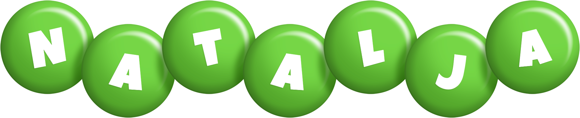 Natalja candy-green logo