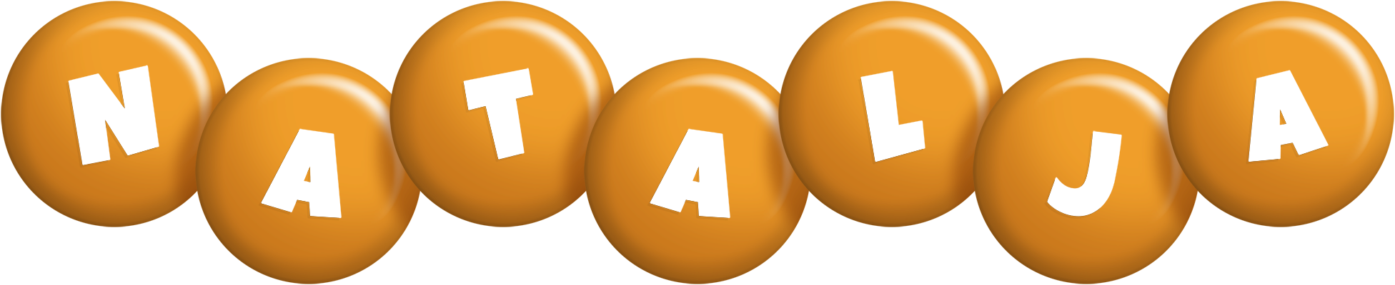 Natalja candy-orange logo