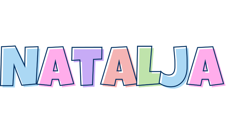 Natalja pastel logo