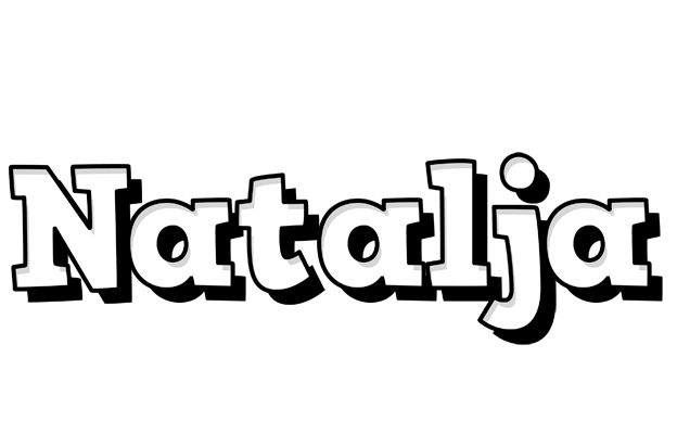 Natalja snowing logo