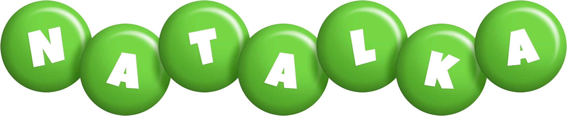 Natalka candy-green logo