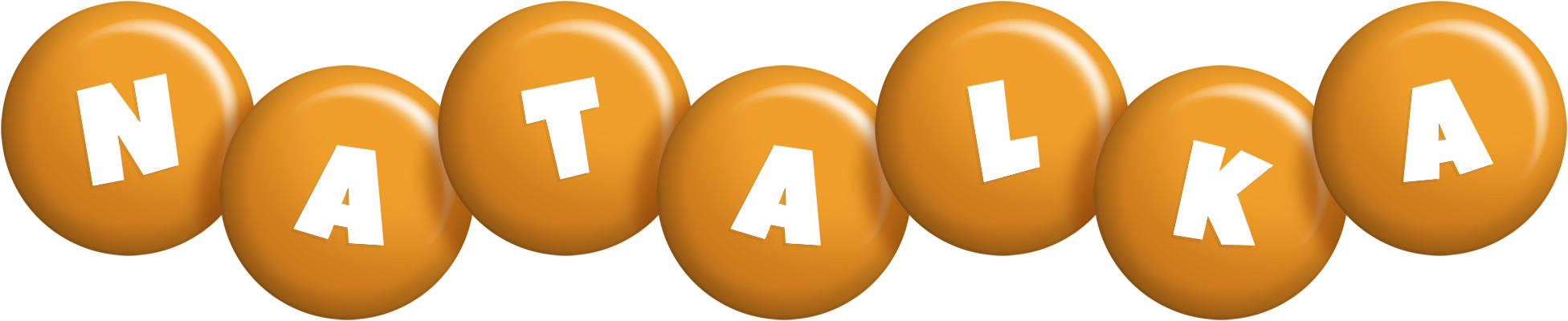 Natalka candy-orange logo
