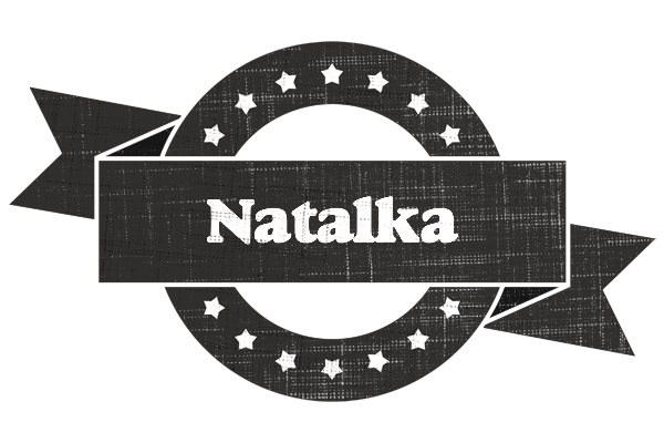 Natalka grunge logo
