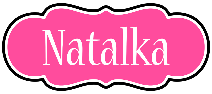 Natalka invitation logo