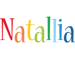 Natallia birthday logo