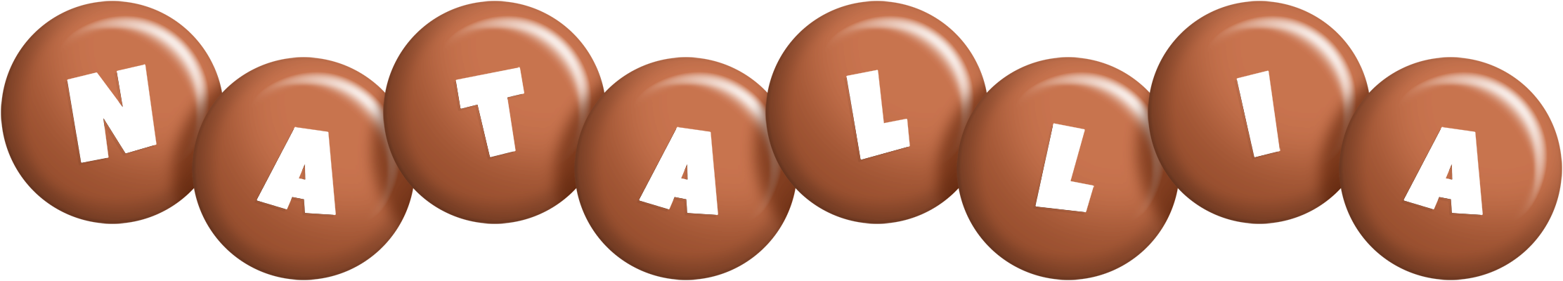 Natallia candy-brown logo