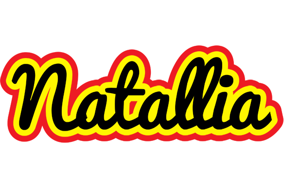 Natallia flaming logo