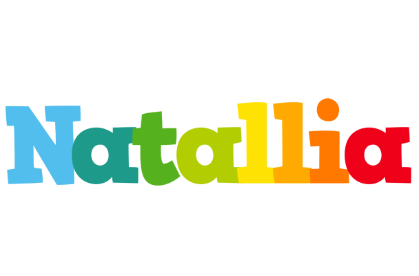 Natallia rainbows logo