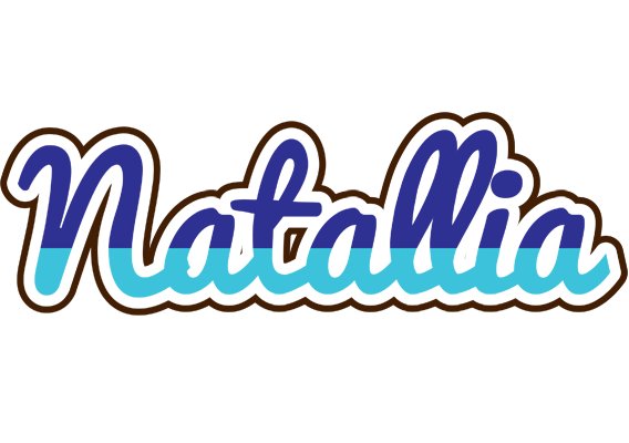 Natallia raining logo