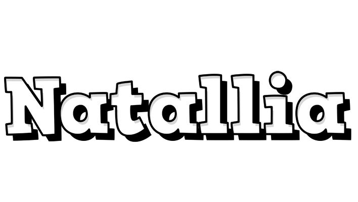 Natallia snowing logo