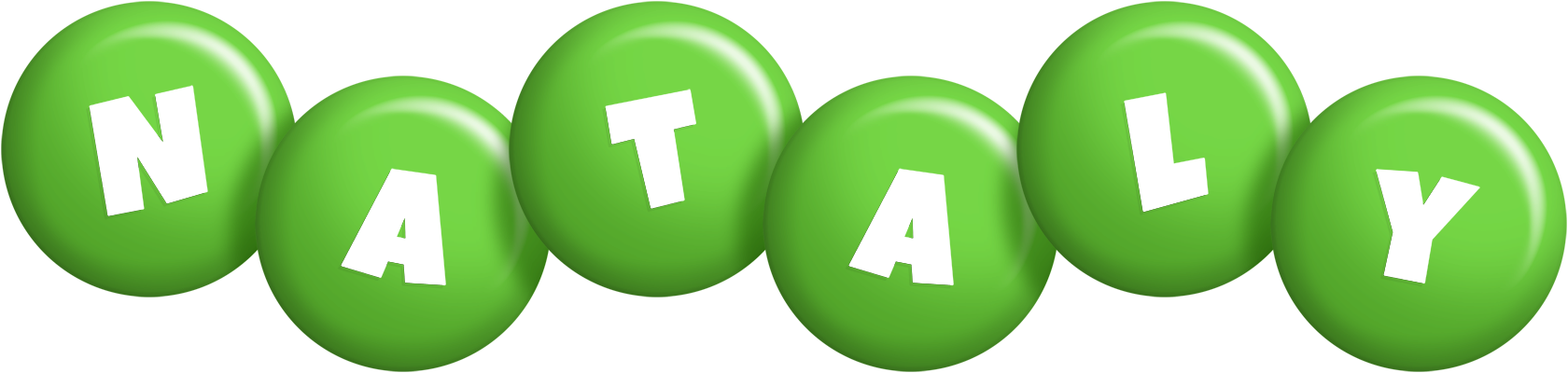 Nataly candy-green logo
