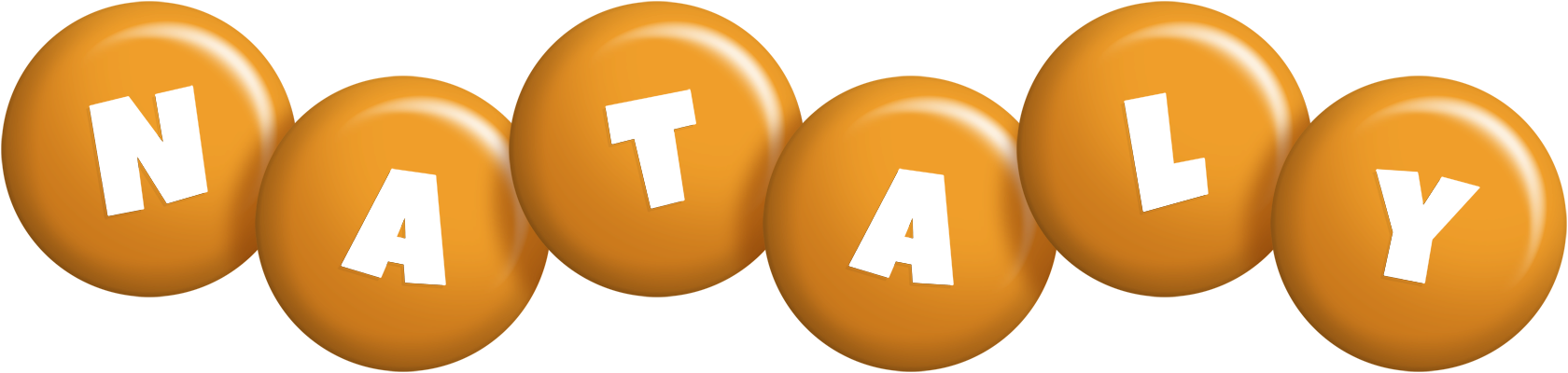 Nataly candy-orange logo