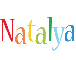 Natalya birthday logo