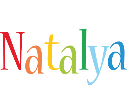 Natalya birthday logo